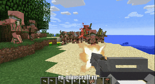 MrCrayfish's Gun Mod огнестрельное оружие [1.16.5] [1.15.2] [1.12.2] » Скачать моды для Майнкрафт