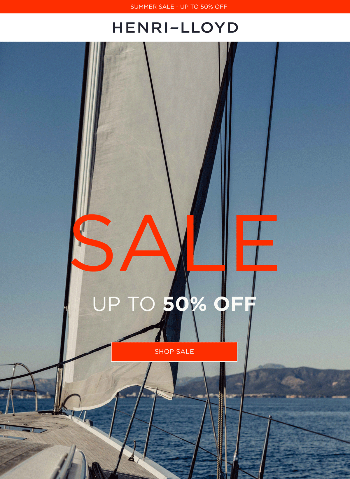 New lines add to the HenriLloyd Summer Sale