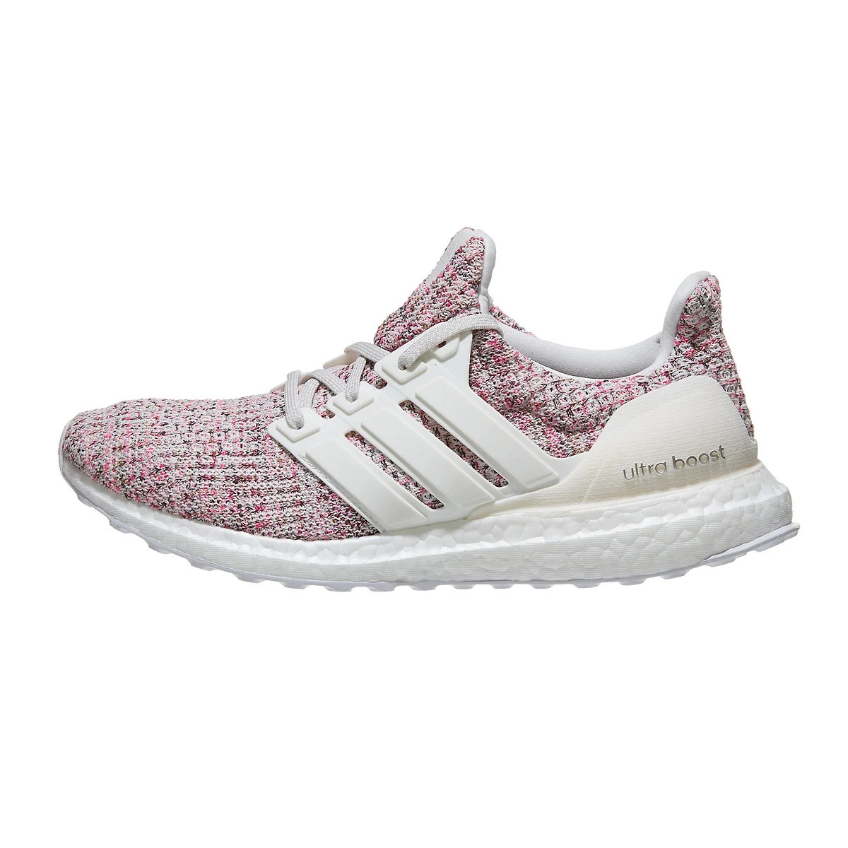 adidas Ultra Boost Women's Shoes Chalk Pearl/White/P 360° View Running Warehouse