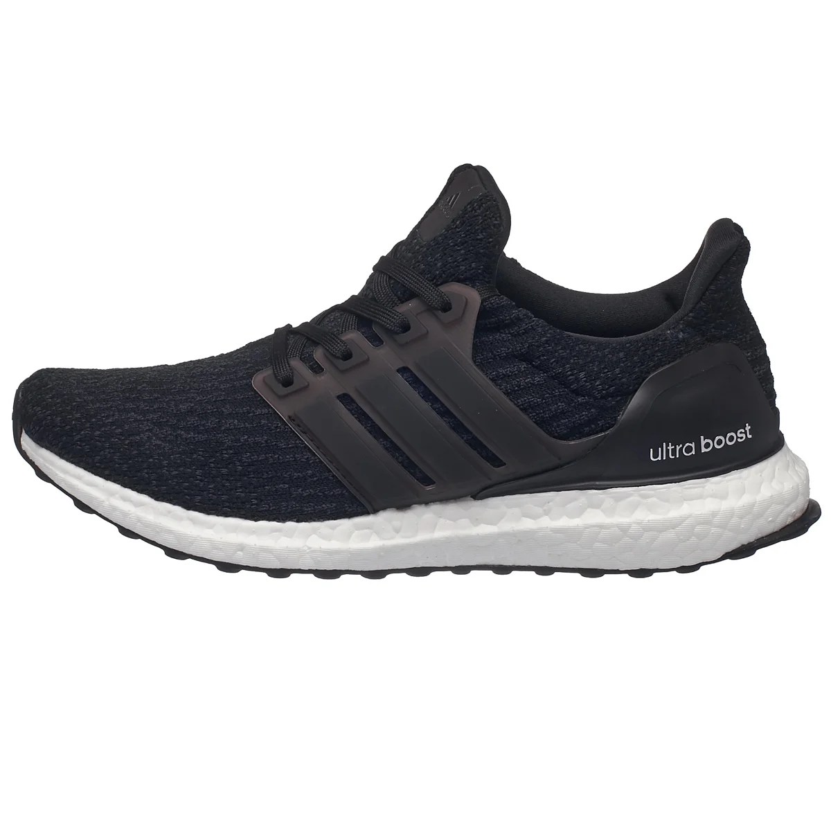 adidas Ultra Boost Women's Shoes Black/Black/Grey 360° View Running