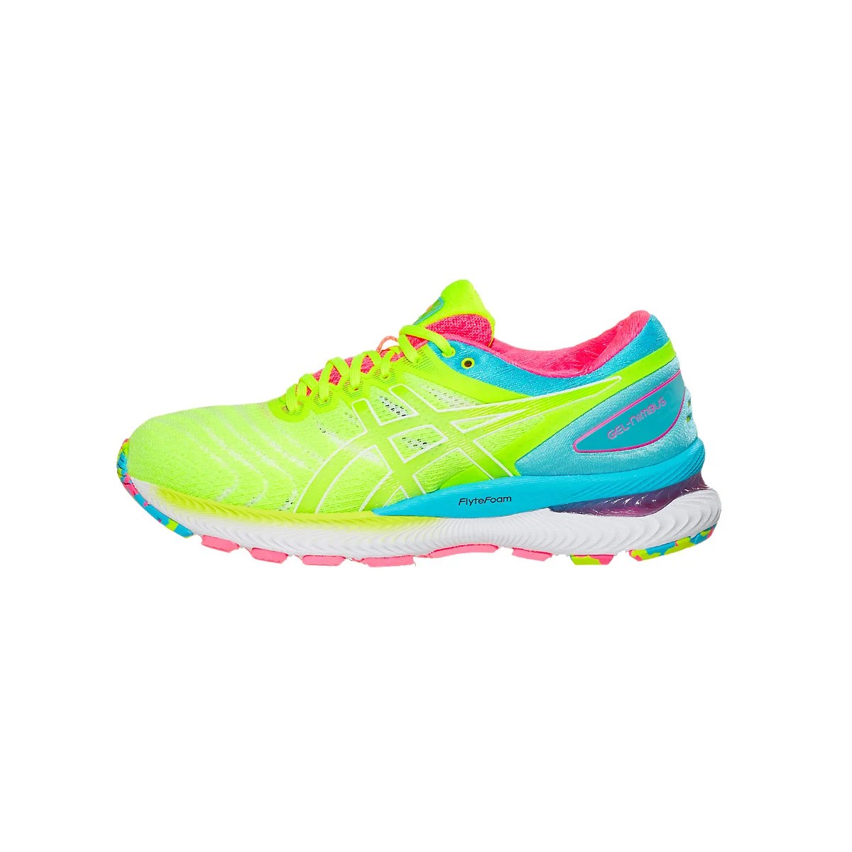 ASICS Gel Nimbus 22 Women's Shoes Safety Yellow/Yell 360° View