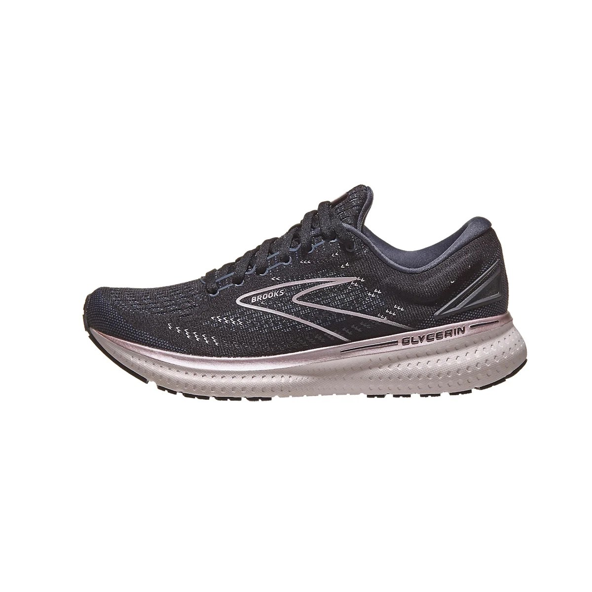 Brooks Glycerin 19 Women's Shoes Black/Ombre/Metallic 360° View