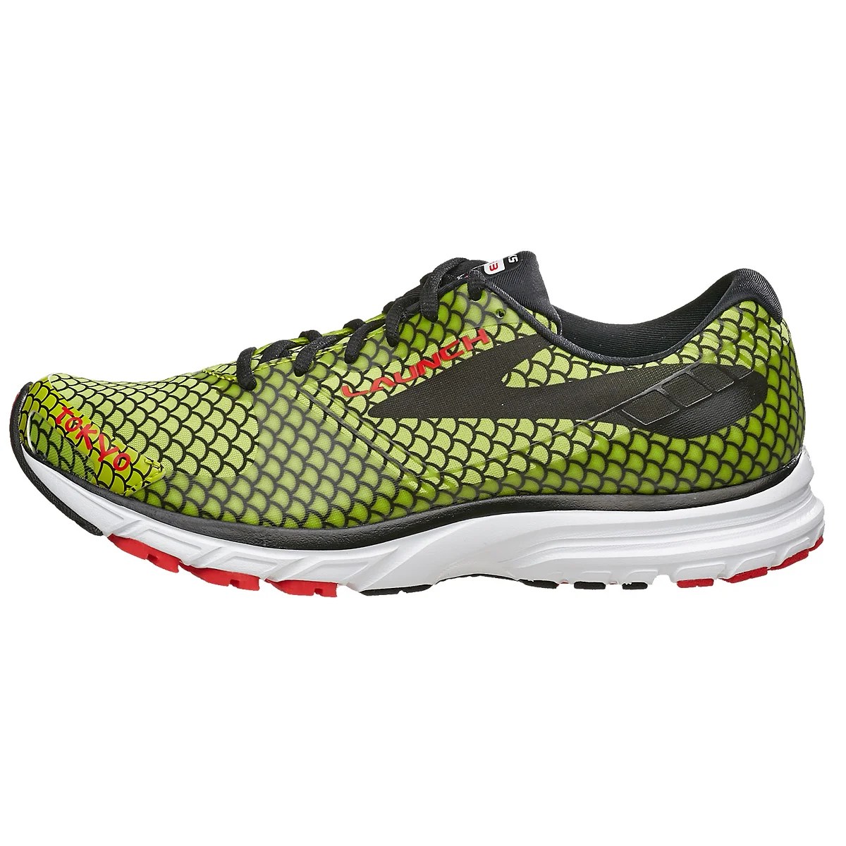 Brooks Launch 3 Men's Shoes Tokyo Dragon 360° View Running Warehouse