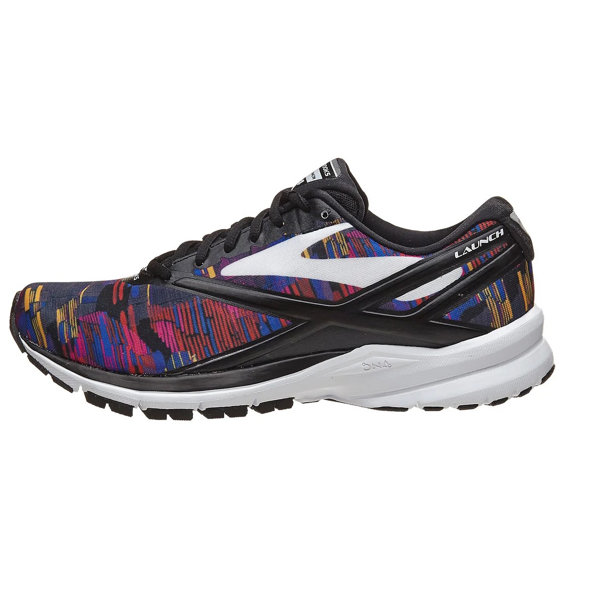 Brooks Launch 4 Women's Shoes Kabash Sunset/White 360° View Running
