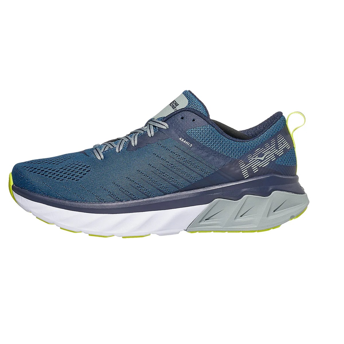 HOKA ONE ONE Arahi 3 Men's Shoes Blue Sapphire/Indig 360° View