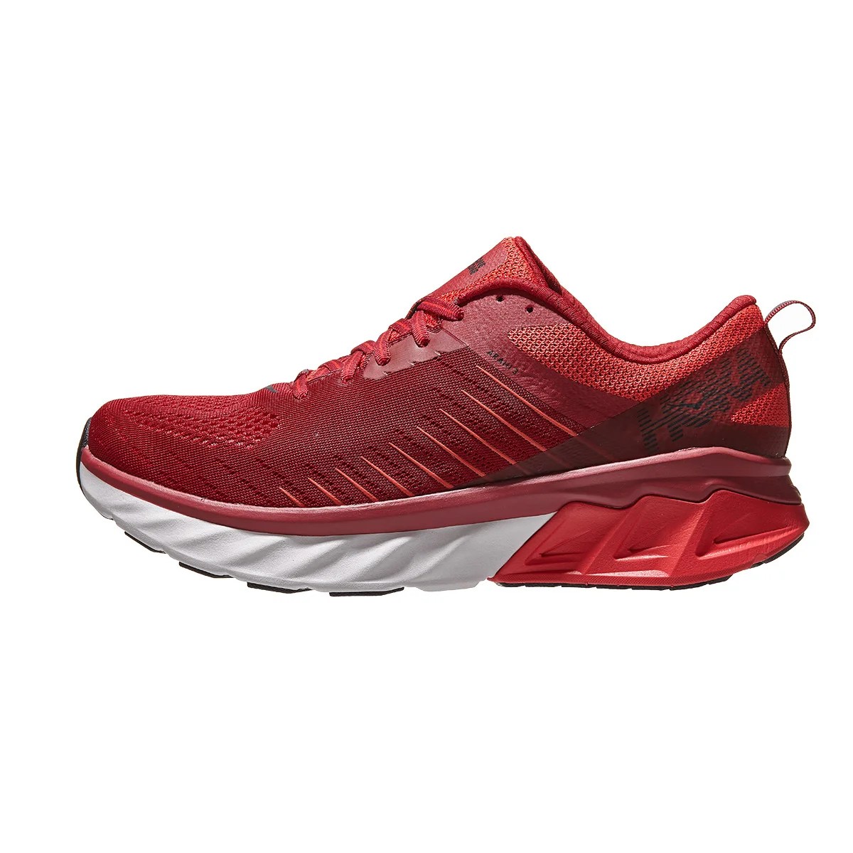 HOKA ONE ONE Arahi 3 Men's Shoes Rio Red/Poppy Red 360° View Running