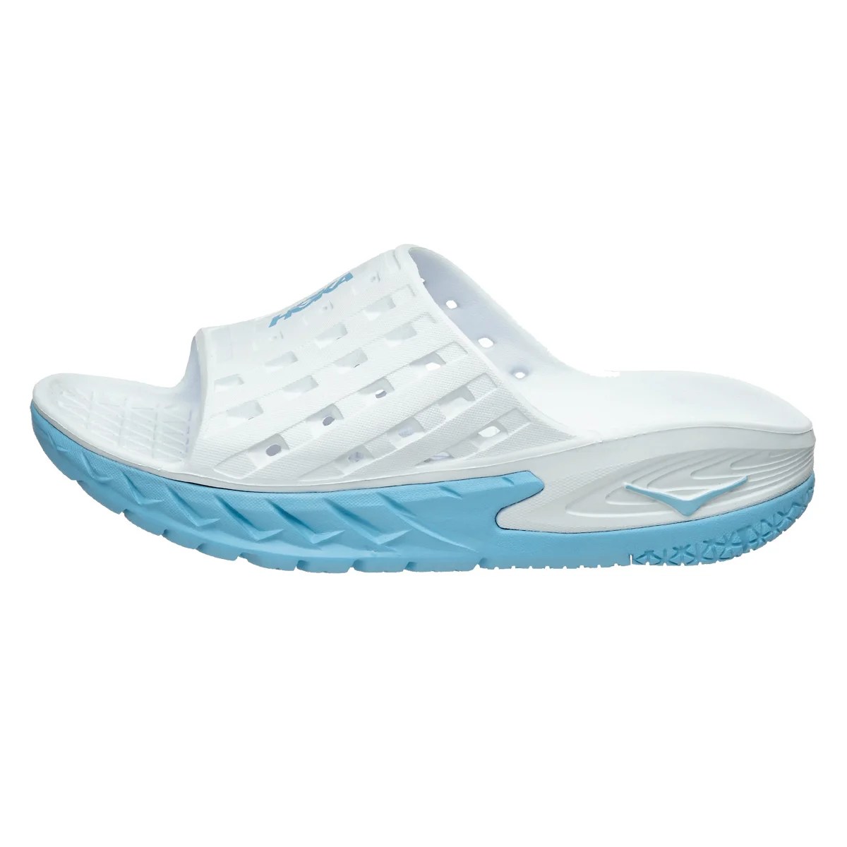 HOKA ONE ONE Ora Recovery Slide Women's White/BlueTo 360° View