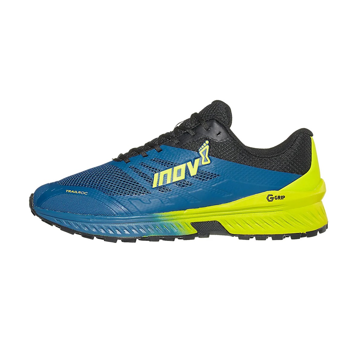 inov8 Trailroc G 280 Men's Shoes Blue/Black 360° View Running Warehouse