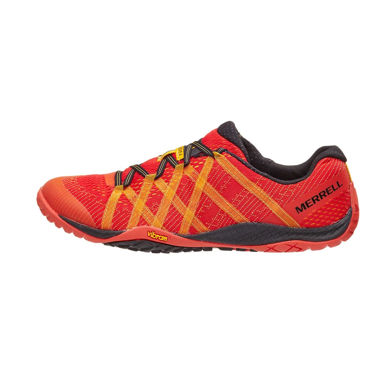 Merrell Trail Glove 4 EMesh Men's Shoes Saffron 360° View Running