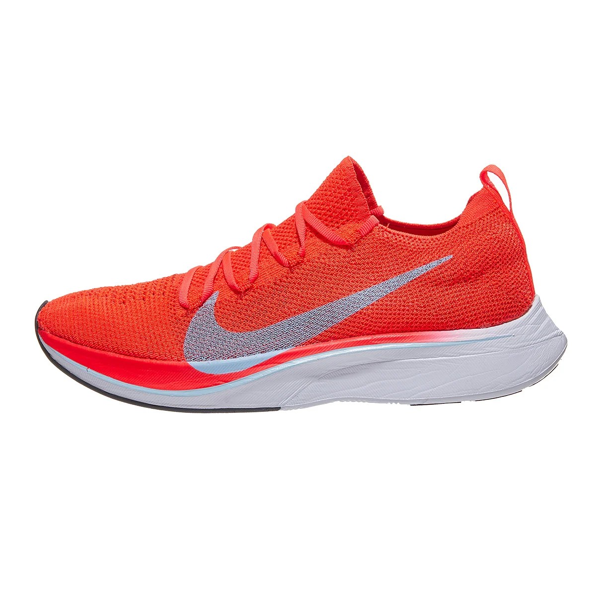 Nike Zoom Vaporfly 4 Flyknit Unisex Crimson/Blue 360° View Running
