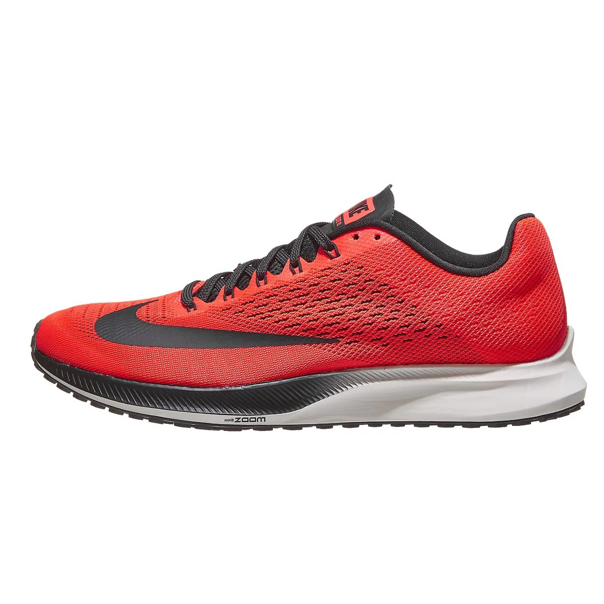 Nike Zoom Elite 10 Men's Shoes Bright Crimson/Oil Gr 360° View