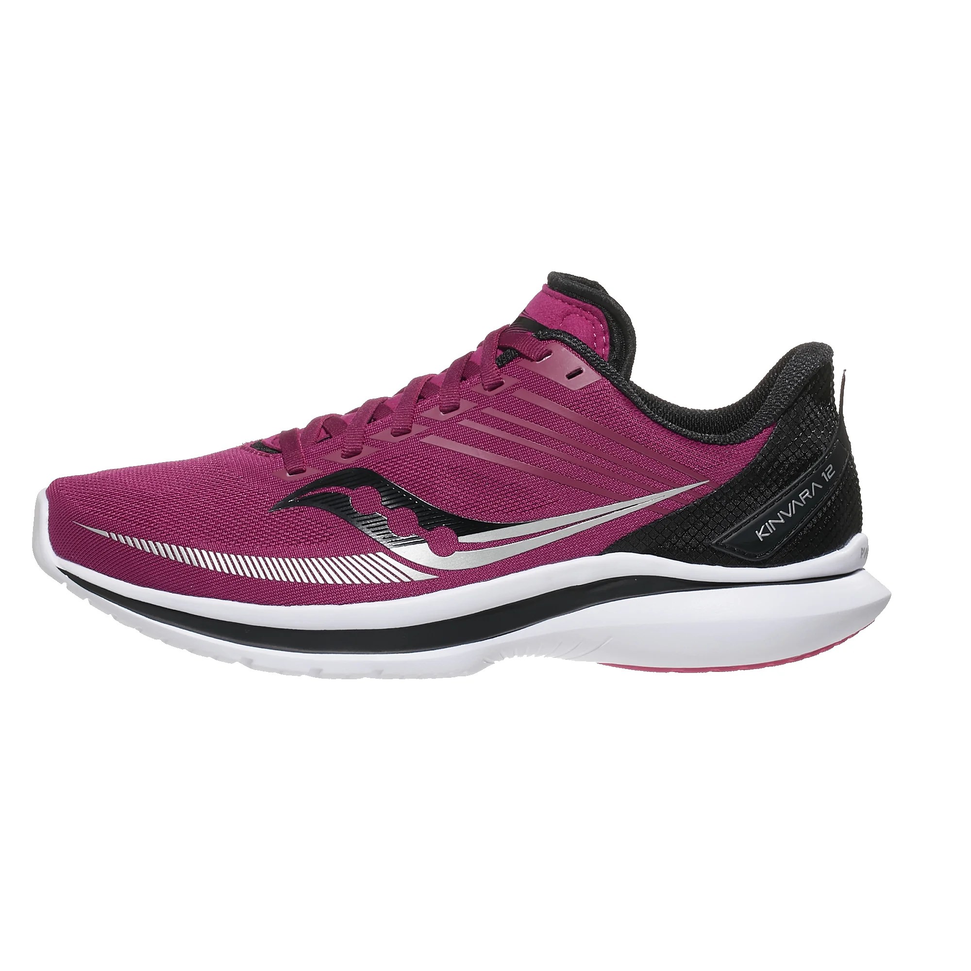 Saucony Kinvara 12 Women's Shoes Cherry/Storm 360° View Running Warehouse