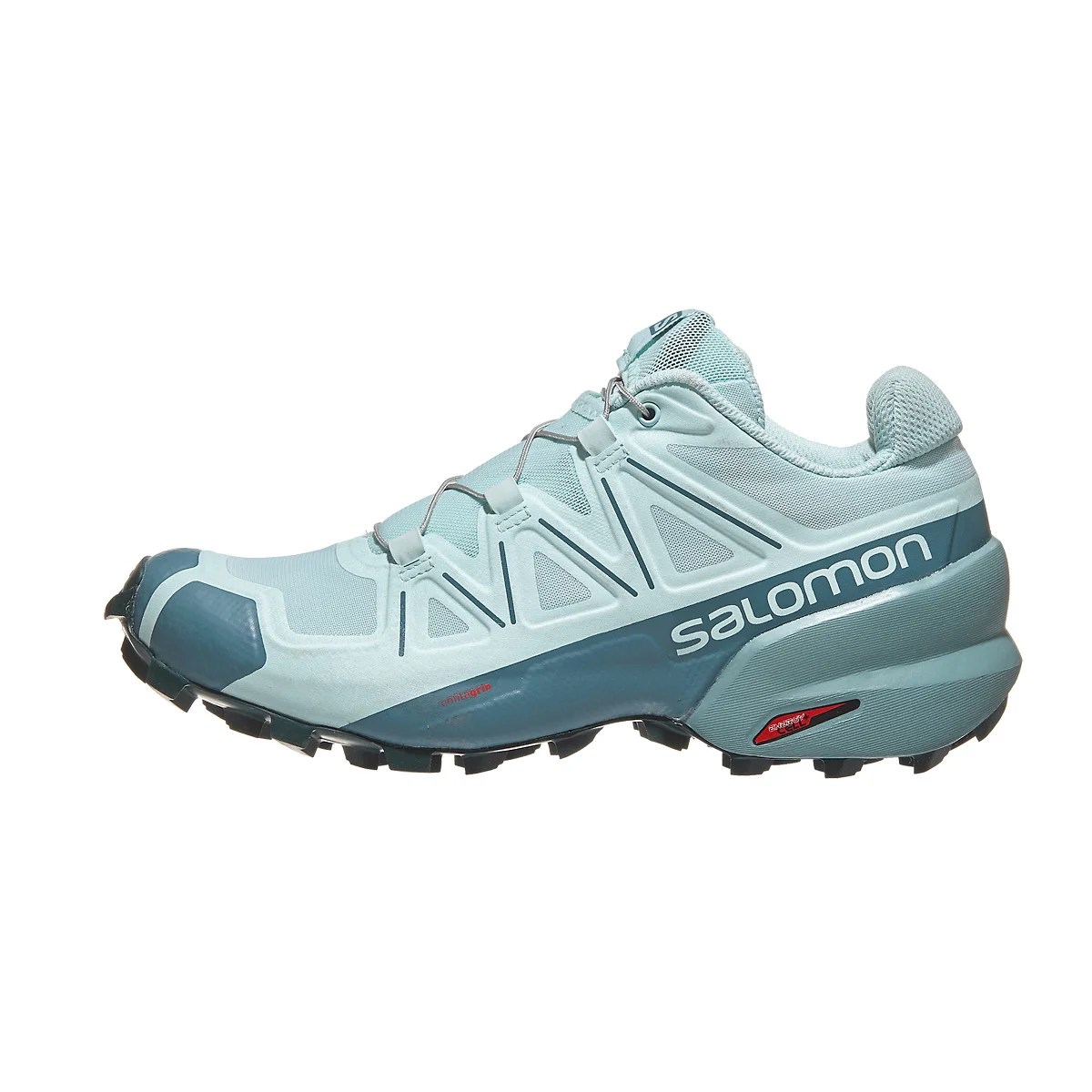 Salomon Speedcross 5 Women's Shoes Icy Morn/Hydro/Gr 360° View Running Warehouse