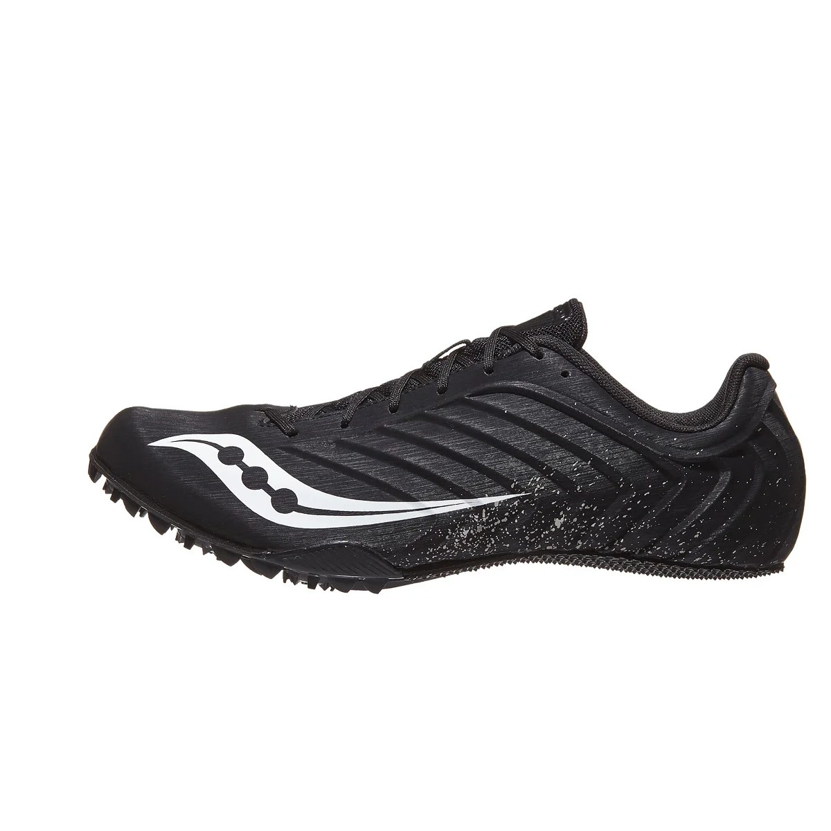 Saucony Spitfire 5 Men's Spikes Black 360° View Running Warehouse
