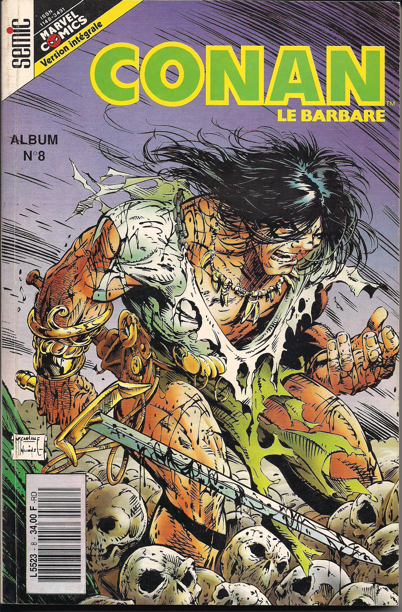Conan Le Barbare 8 Reliure éditeur (SEMIC BD)
