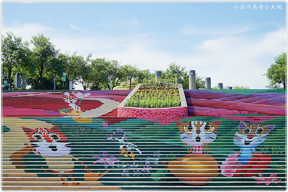 台中太平』921震災公園║IG打卡新熱點！2018臺中世界花卉博覽會吉祥物石虎家族、歐米馬萌萌登場~