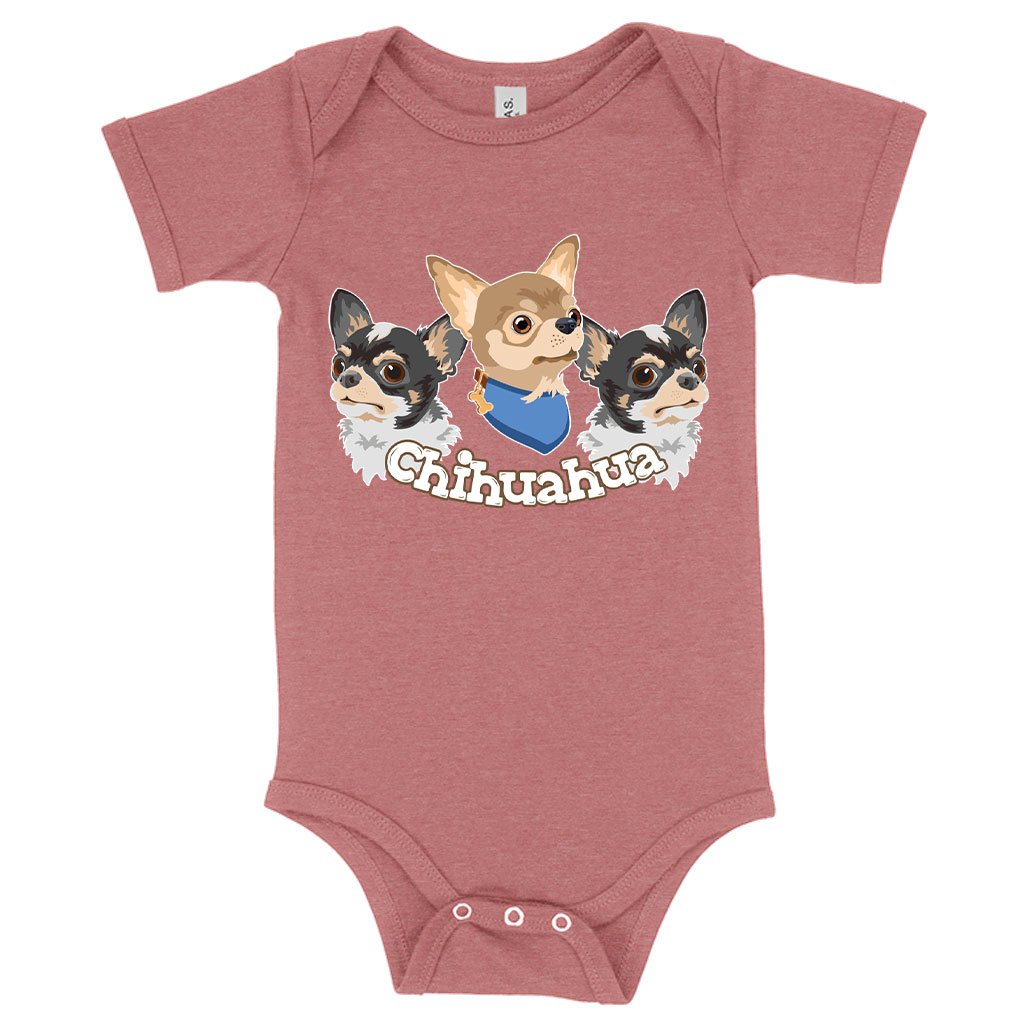Baby Chihuahua Onesie Dog Print Onesie Dog Themed Onesies