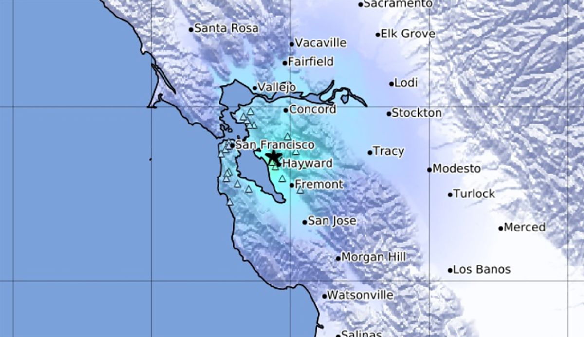 Did You Feel It? 3.9M Hayward Fault Earthquake Centered Near San