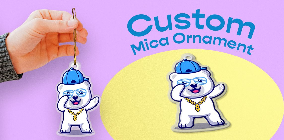 Premium St. Bernard Christmas Ornament