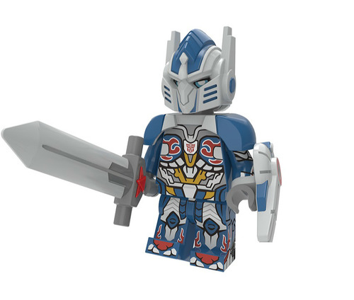 Optimus Prime Transformers Minifigure Minifigs fit Lego