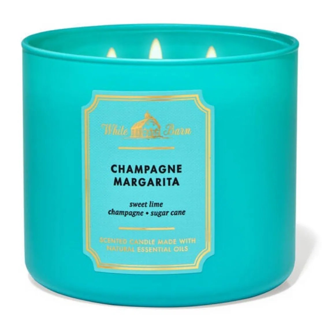 Bath & Body Works 3Wick Candle Champagne Margarita