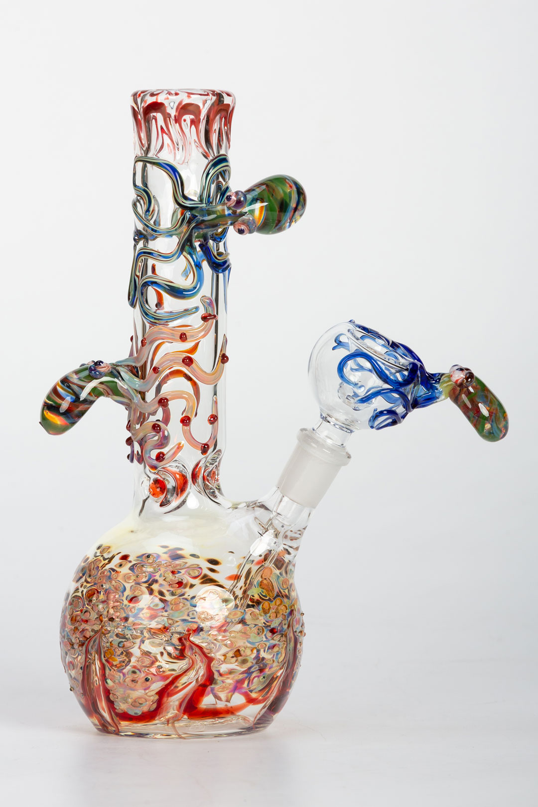 Glass on Glass Octopus Bong