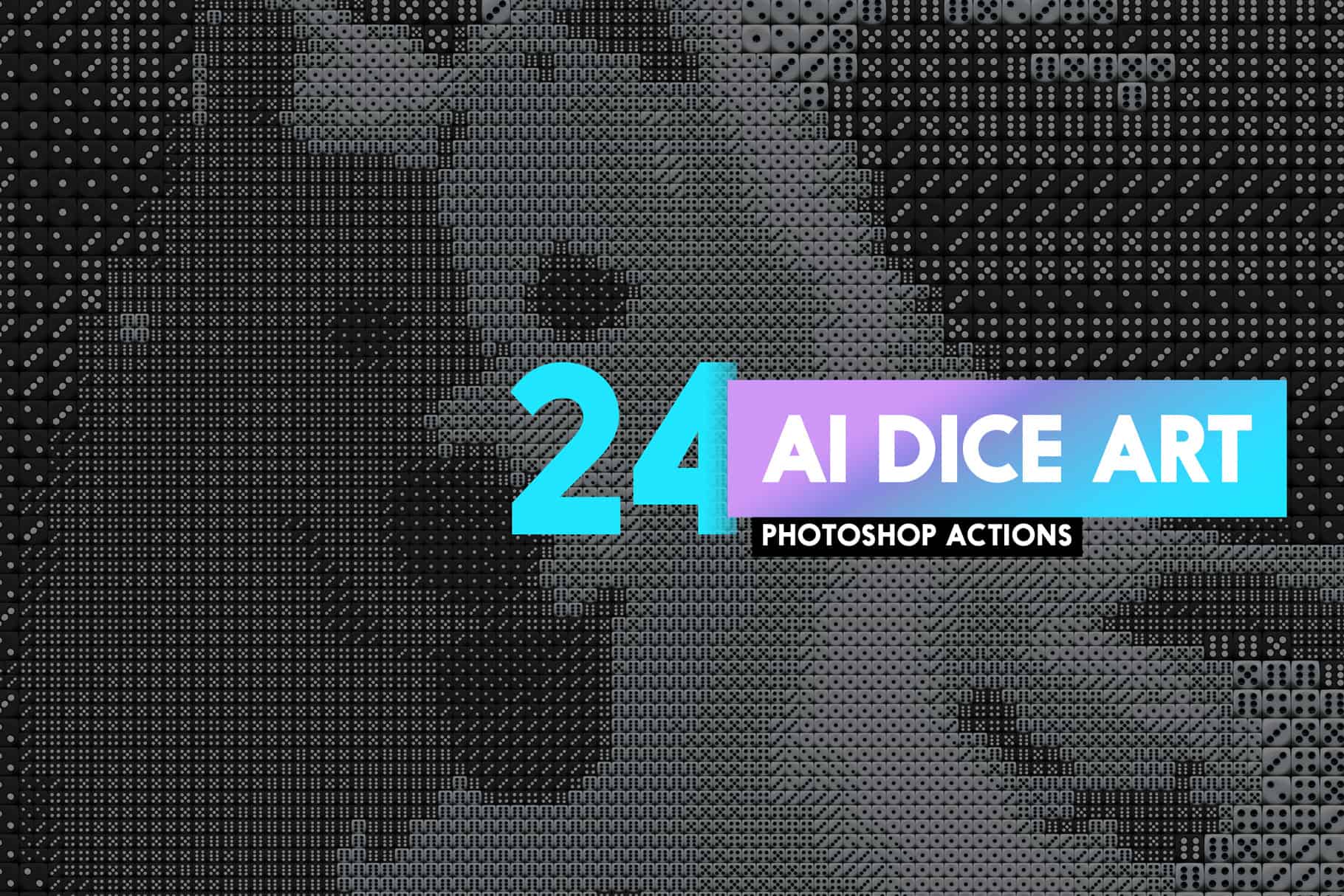 24 AI Dice Art Actions