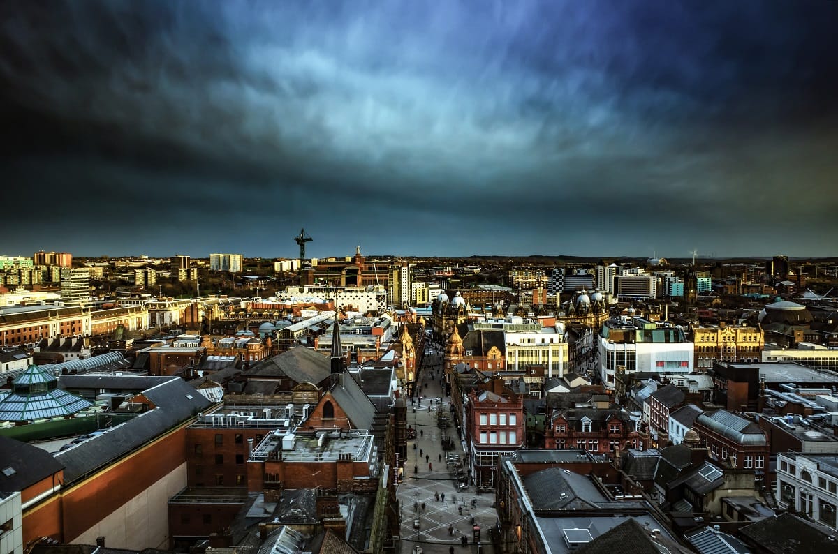 Leeds, UK Guide Spot Blue