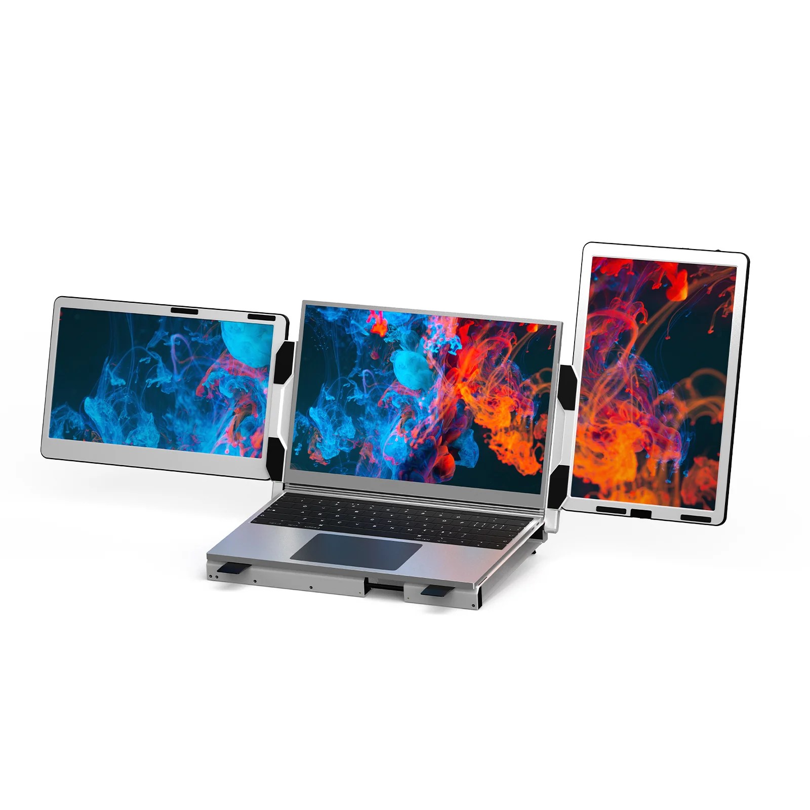 Domyfan F2 Triple Screen Metal Shell Laptop Screen Extender