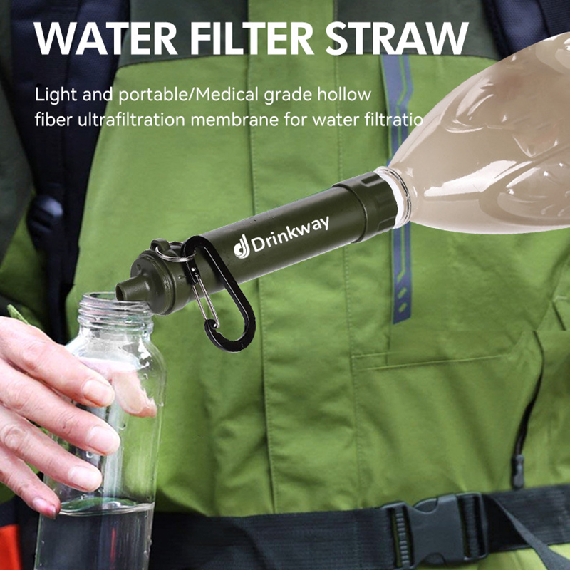Outdoor Water Purification Straw Field Survival Emergency Filter