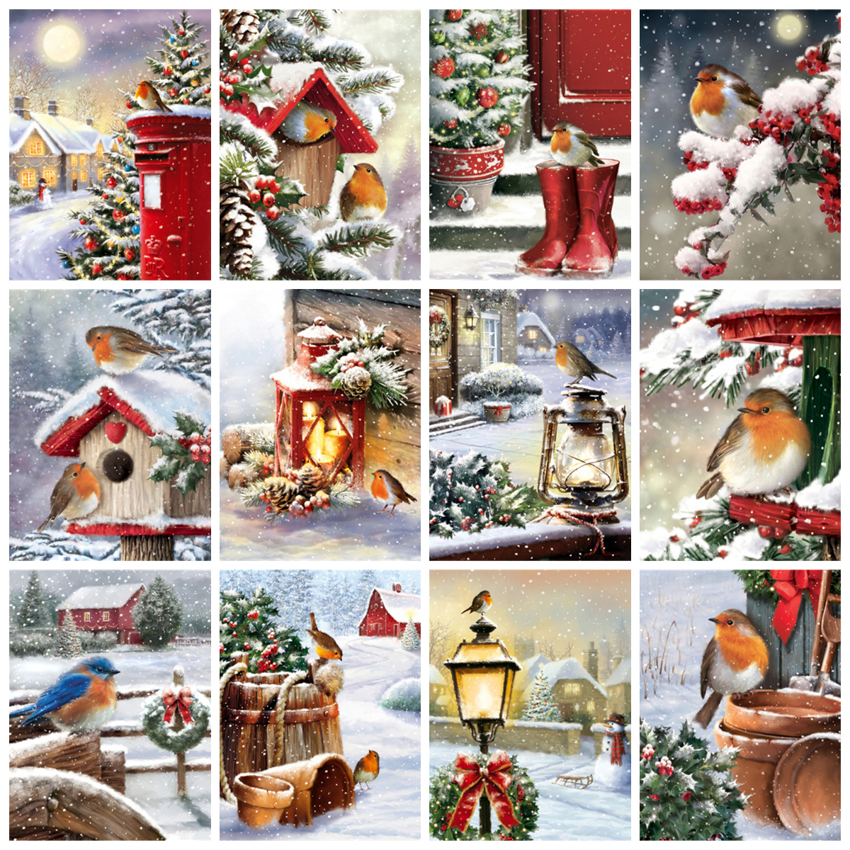 Uk.diamondpaintinggifts Diamond Painting Full Drill Bird