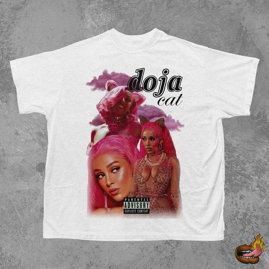 Doja Cat White TShirt