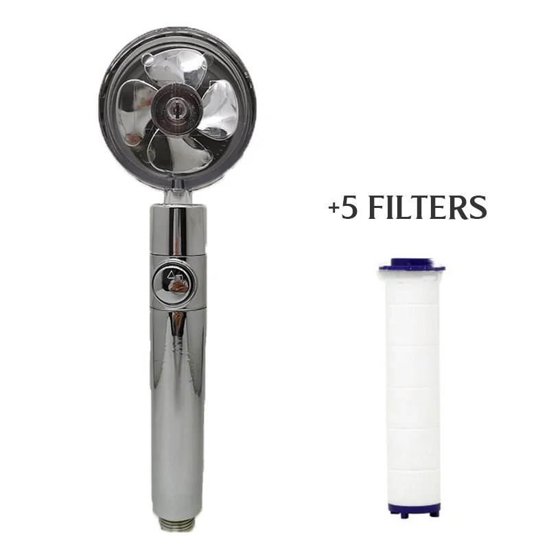 Jet Powered Shower Head