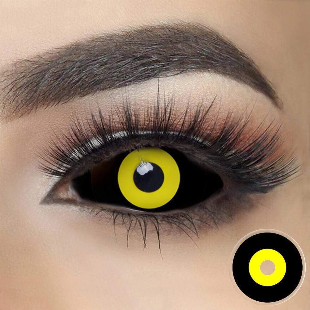 Yellow Cosplay Contacts Yellow Eye Contacts
