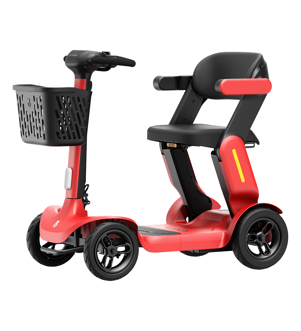 Glashow Foldable Mobility Scooter S3, Powered Mobility Scooter for