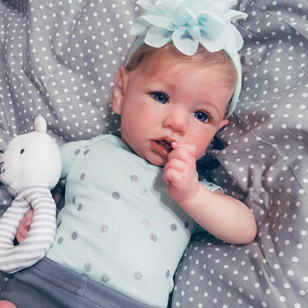 22'' Sweet Emma Handmade Reborn Baby Doll Girl