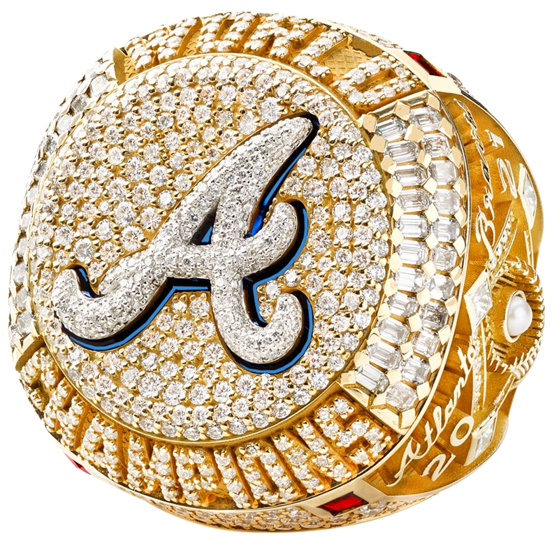 Fans custom2021 Atlanta Braves World Series Championship Ring Presale
