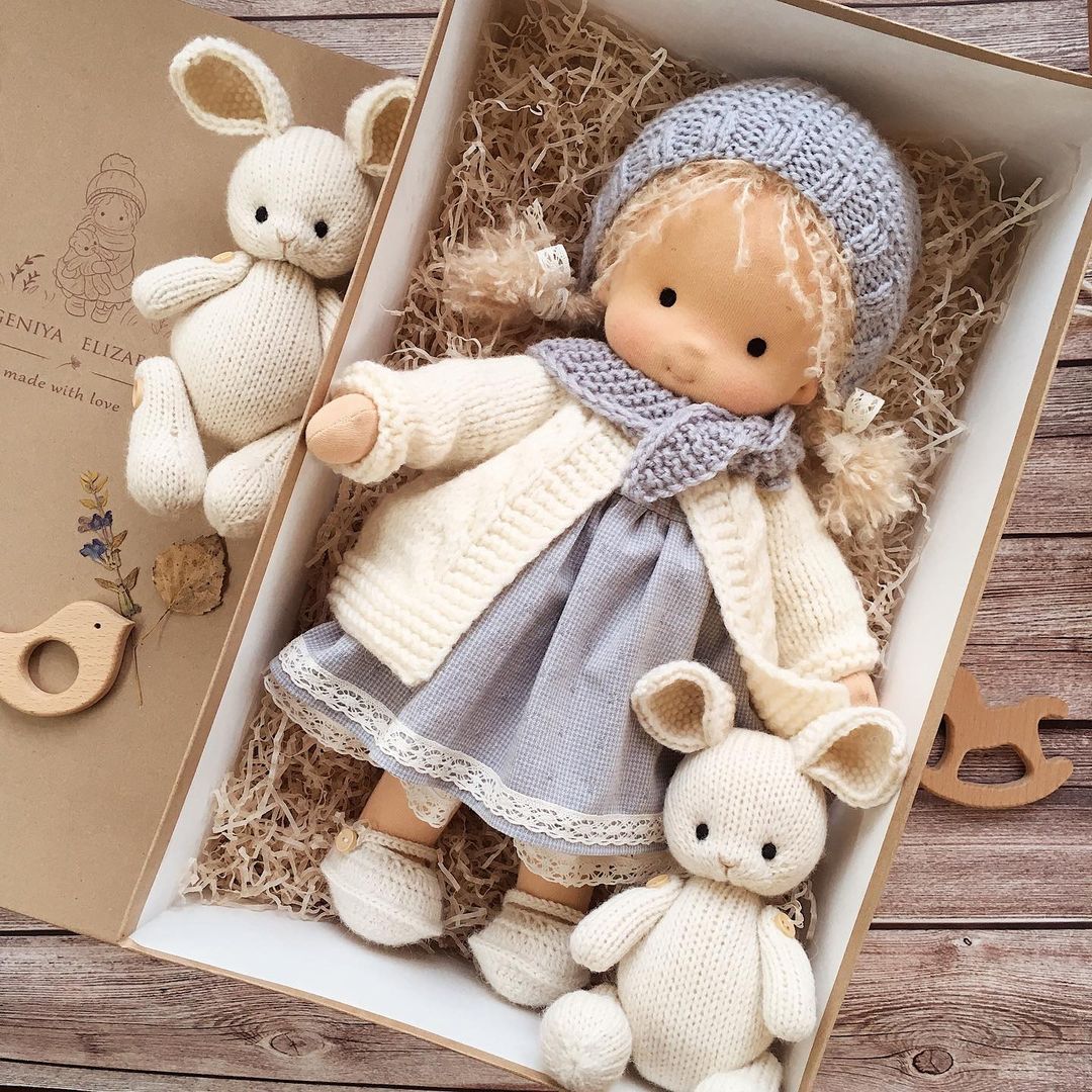 Selfie Dolls, Cloth Dolls Made From Personal Photographs Laughing.