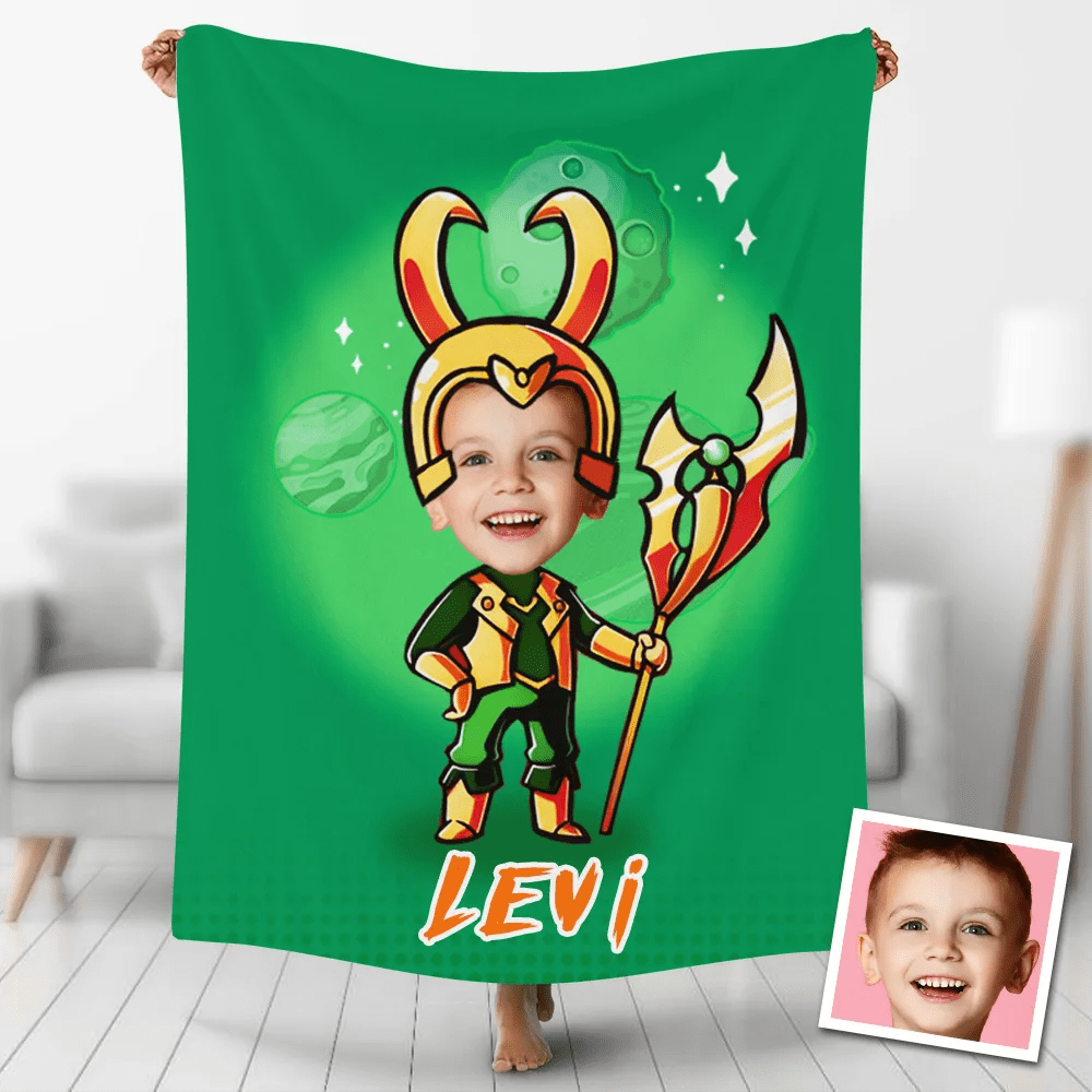 Custom Blankets Personalized Loki Marvel Blankets