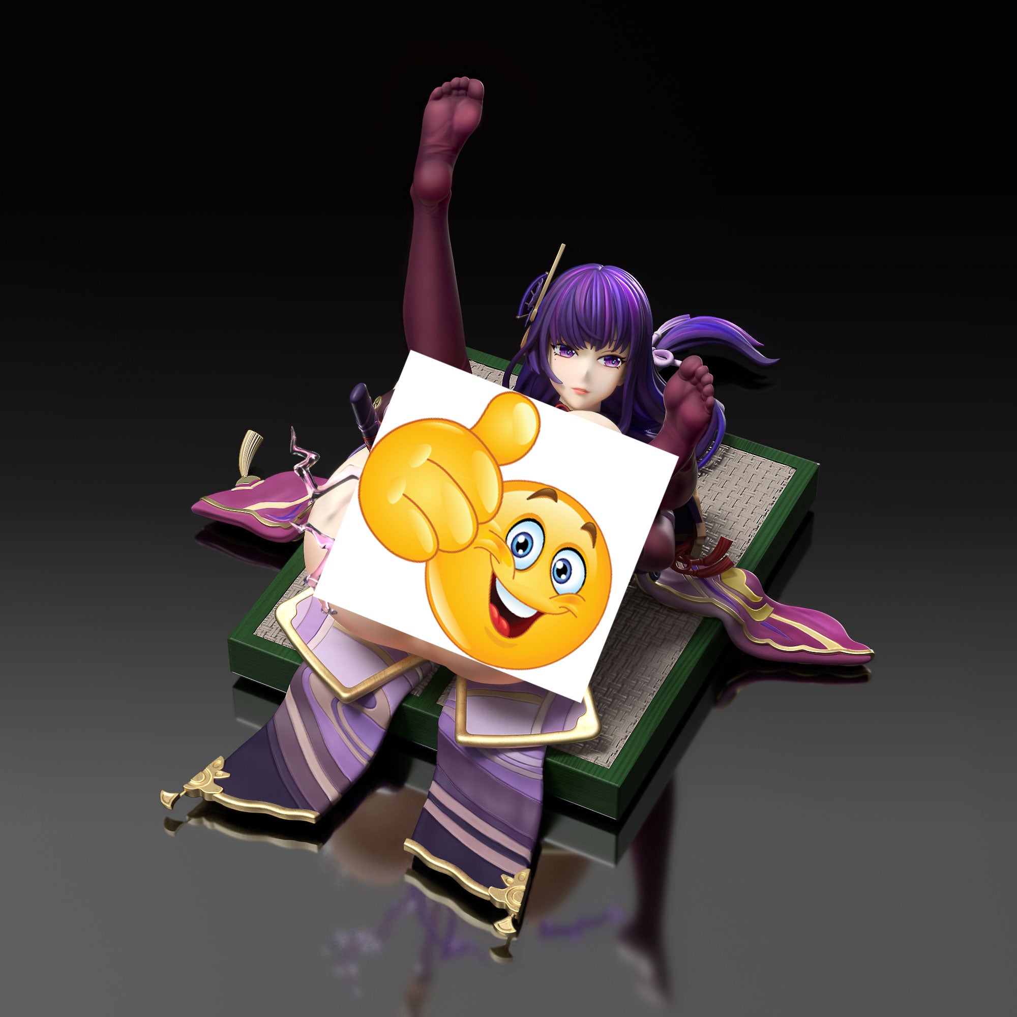 1/6 Scale Raiden Ei Genshin Impact Resin Statue XHZ Studio [PreOrder]