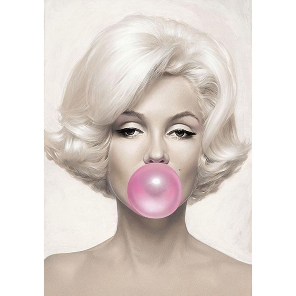 Marilyn Monroe Full Round Diamond Painting