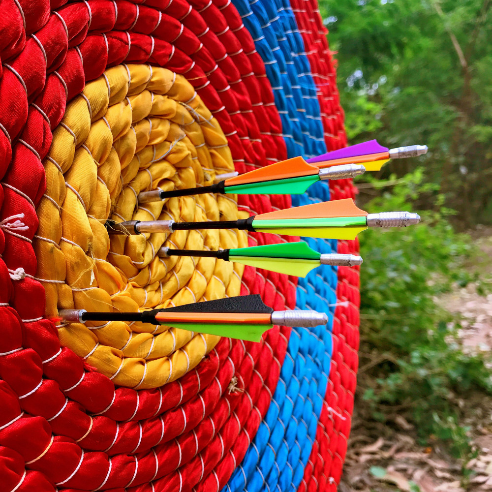 Slingshot darts and related accessories