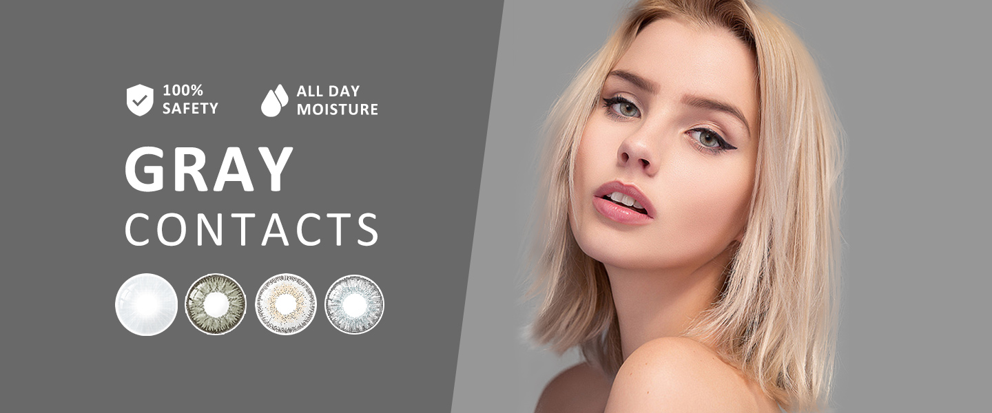 Gray Contacts Grey Colored Contacts Online