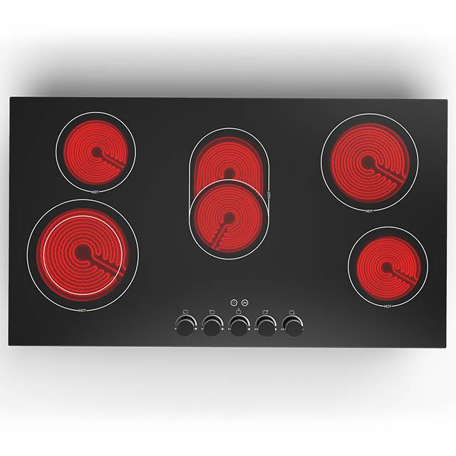VBGK Electric cooktop 36 inch, 240V 8600W 36 inch induction cooktop
