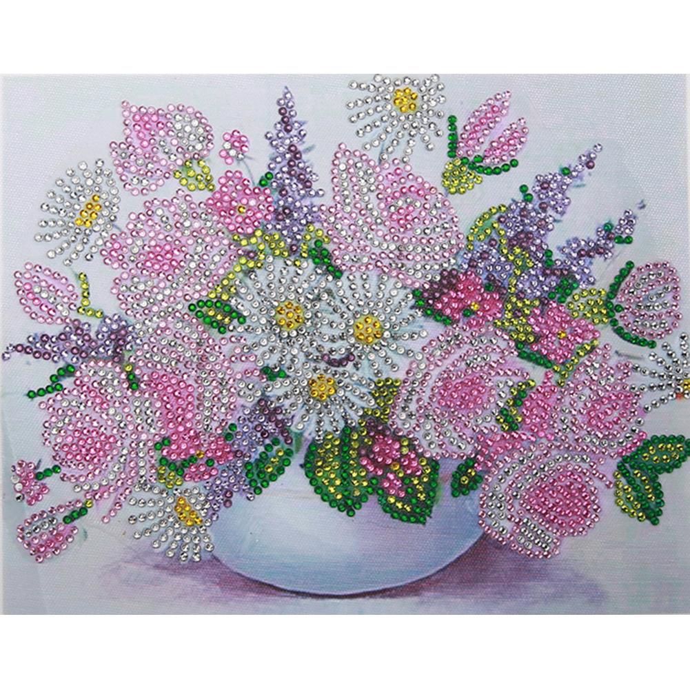 Flower Special Shaped Diamond Painting 25*30cm