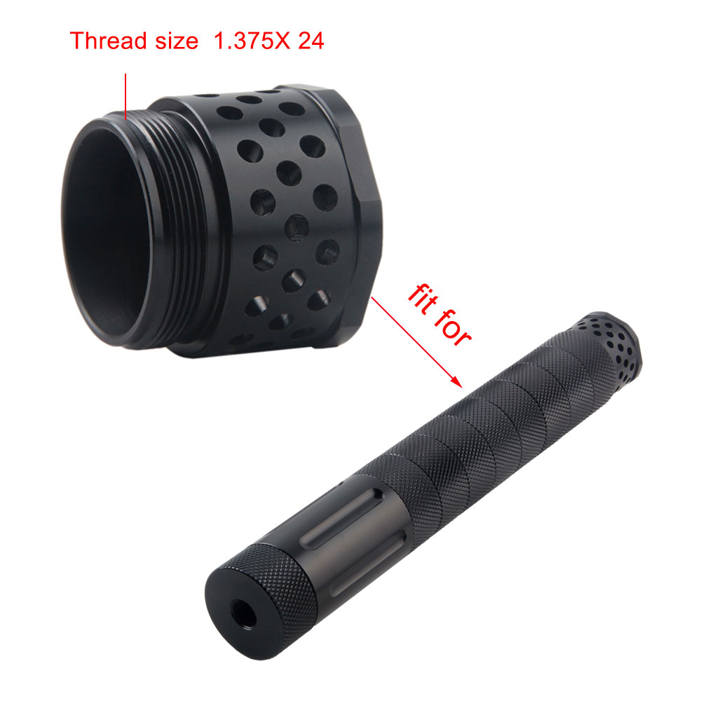 aluminum Strainer end cap screw adpater thread 1.375X24 for Fuel Filter