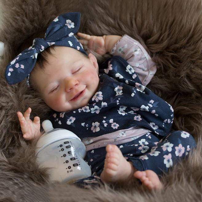 20'' Remington Soft Reborn Baby Girl DollRealistic Toys Gift Lover