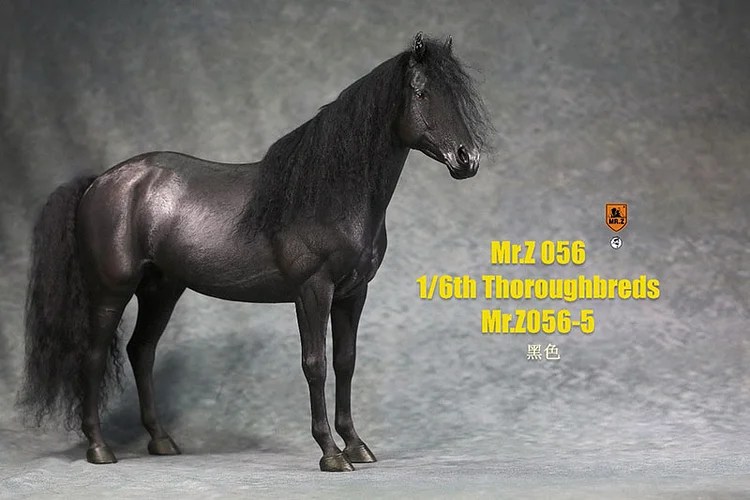 Mr.Z MRZ056 1/6 Thoroughbreds Horse Harness Statue Model Fit 12