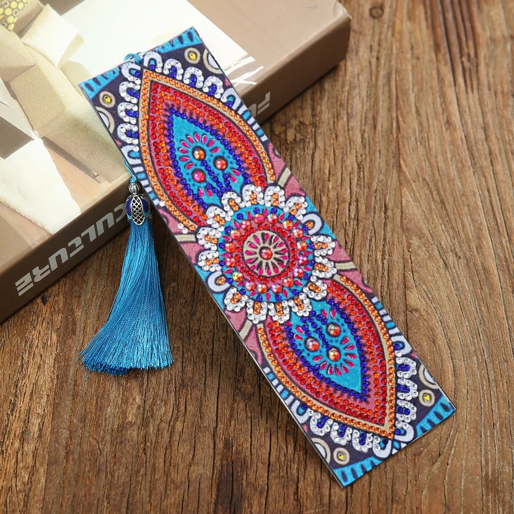 Irregular Diamond Painting Bookmark Kit 8x2 inch S6 Irregular Diamond Painting Bookmark Kit 8x2 inch S6