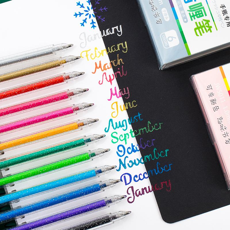 COLNK Change Shiny Gel Pen8pcs